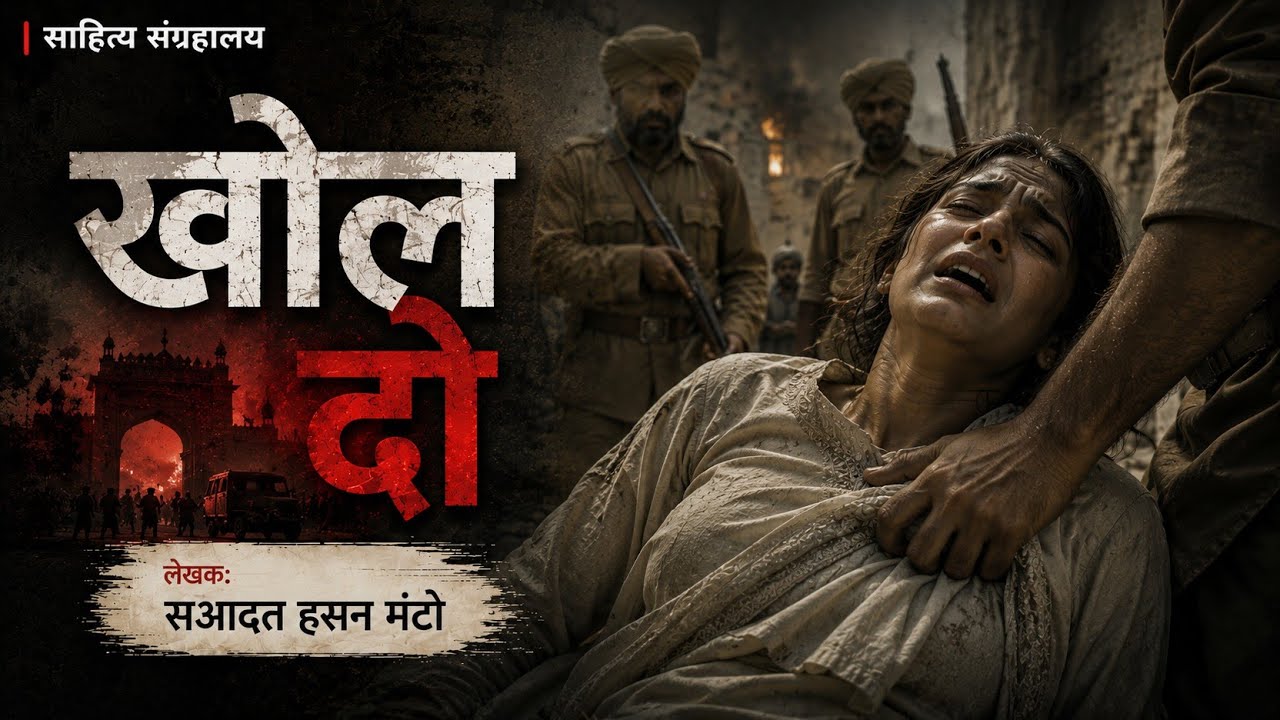 खोल दो | सआदत हसन मंटो की दर्दनाक कहानी | Hindi Audio Book | साहित्य संग्रहालय