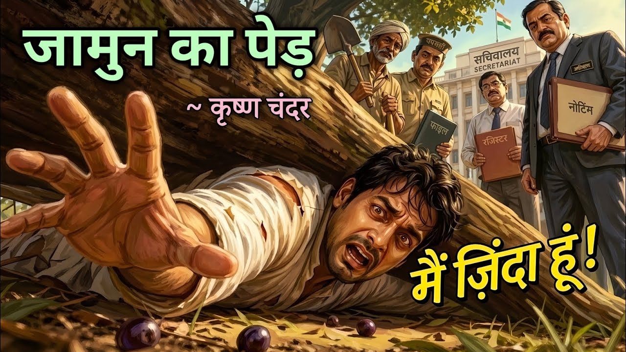 जामुन का पेड़ – सिस्टम में फँसा इंसान | Krishan Chander | Hindi Audio Book - साहित्य संग्रहालय