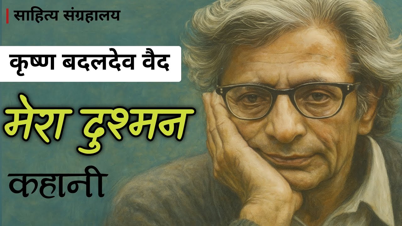 मेरा दुश्मन कहानी | कृष्ण बलदेव वैद | मनुष्य और रिश्तों की सच्चाई | साहित्य संग्रहालय - साहित्य संग्रहालय