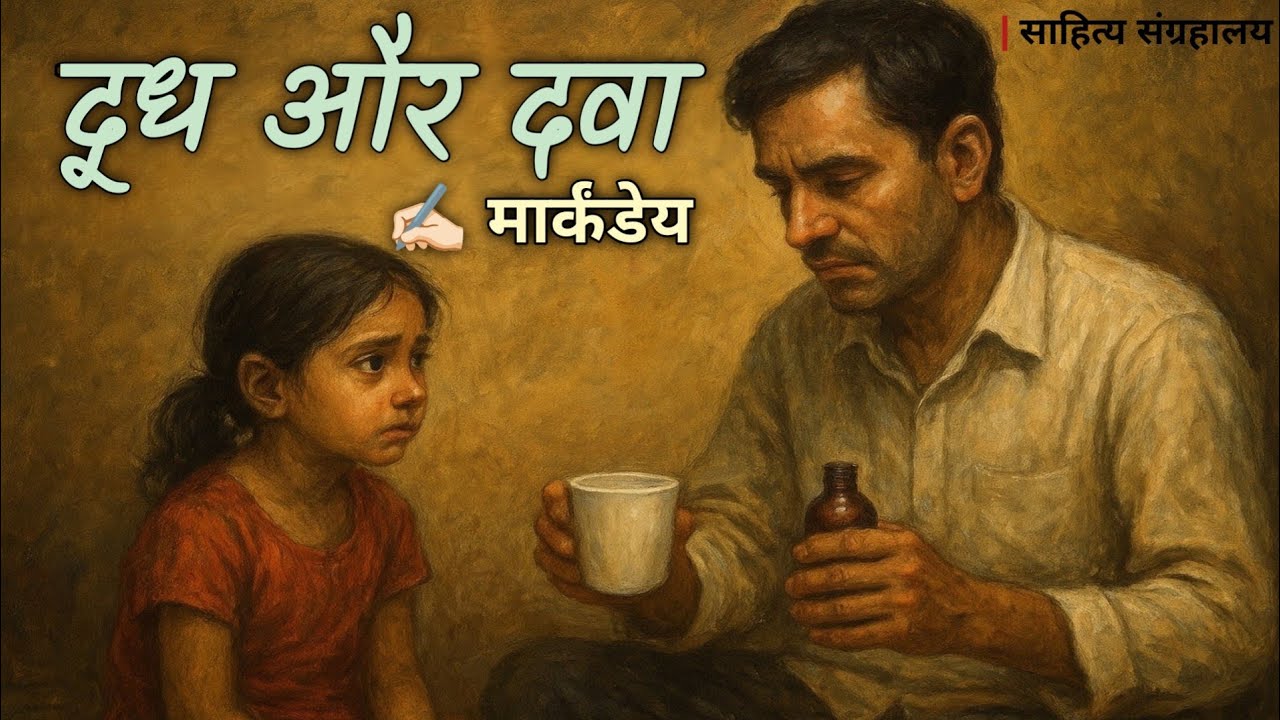 दूध और दवा कहानी | मार्कंडेय | जीवन की विडंबना और सामाजिक यथार्थ | साहित्य संग्रहालय - साहित्य संग्रहालय