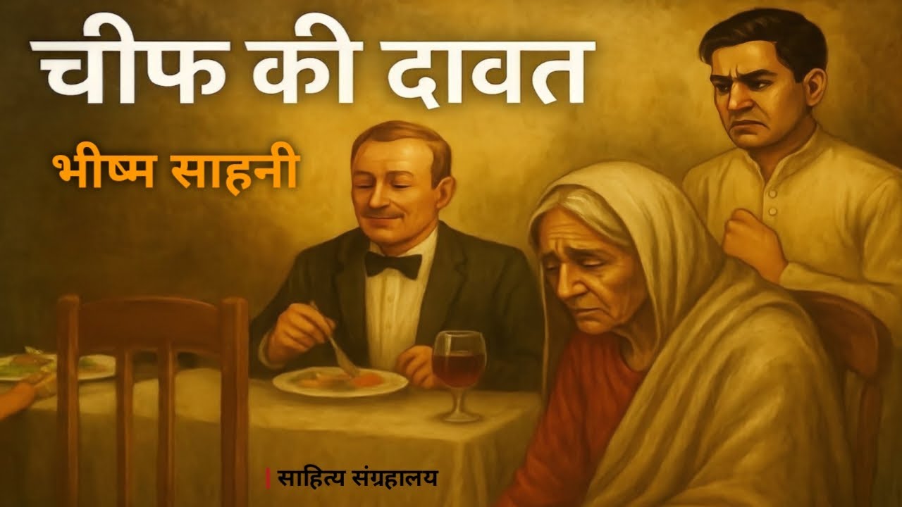 चीफ की दावत - भीष्म साहनी | राजनीतिक व्यंग्य की बेहतरीन रचना | Hindi Audio Book | साहित्य संग्रहालय - साहित्य संग्रहालय