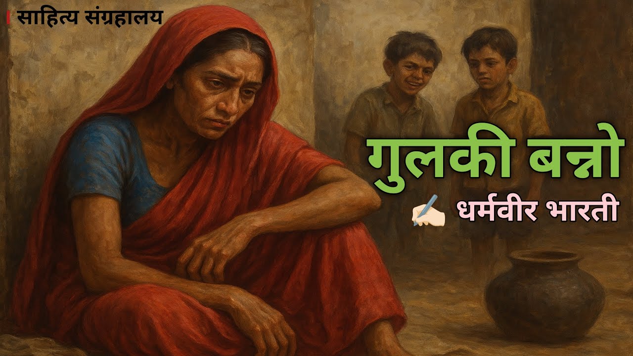 गुलकी बन्नो कहानी | धर्मवीर भारती | स्त्री संघर्ष और सामाजिक सच्चाई | साहित्य संग्रहालय - साहित्य संग्रहालय